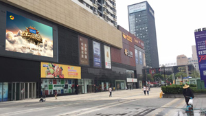 山東萬達(dá)廣場(chǎng)led廣告