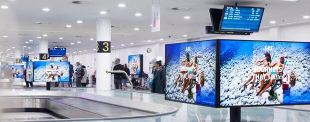 丹麥機(jī)場廣告