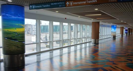 埃塞俄比亞機(jī)場廣告