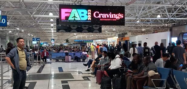 埃塞俄比亞機(jī)場廣告