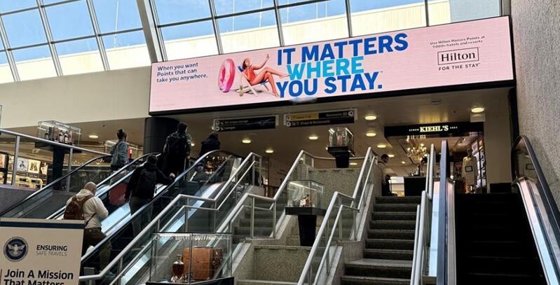 紐約機(jī)場(chǎng)廣告