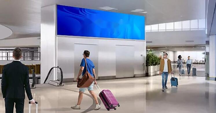 紐約機(jī)場(chǎng)廣告