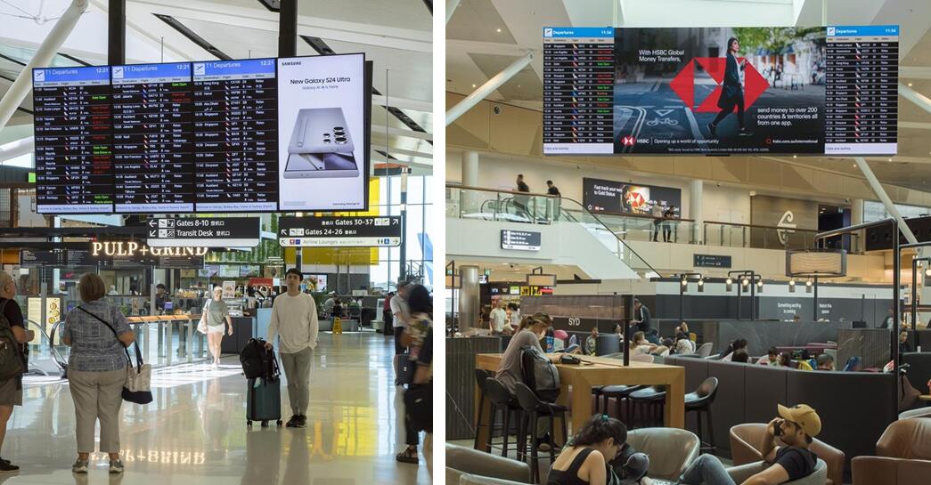 悉尼機(jī)場廣告