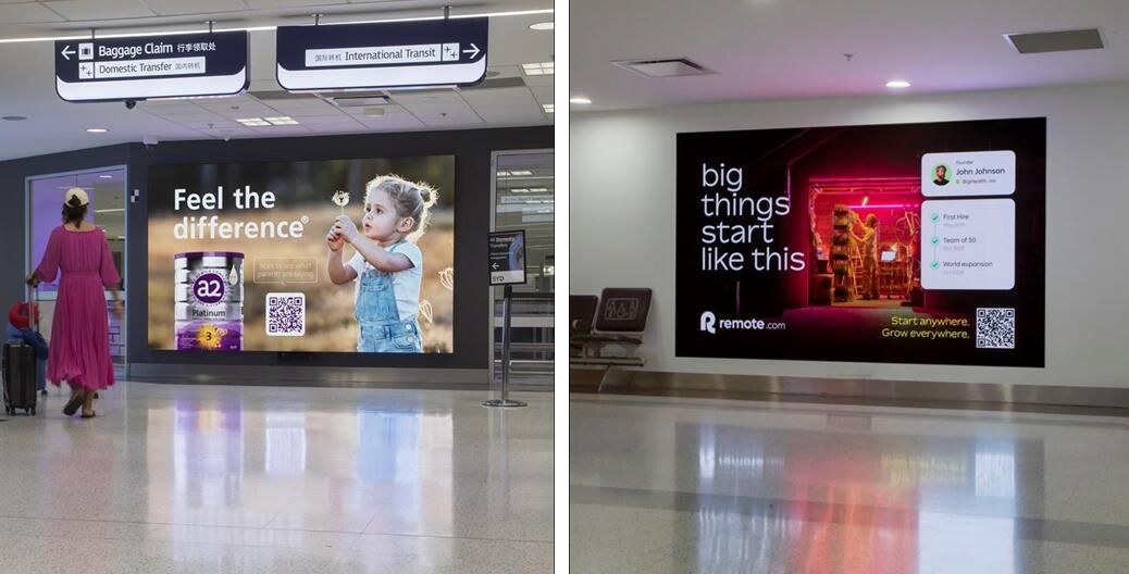 悉尼機(jī)場廣告